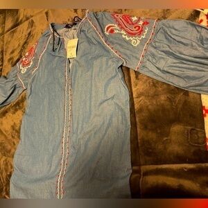 NWT Forever 21 Denim dress Size small